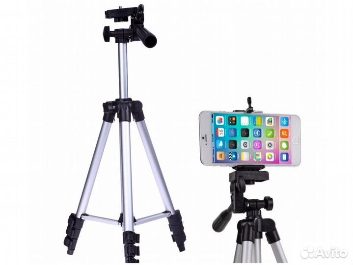 Штатив для телефона и фотоаппарата H-106 см