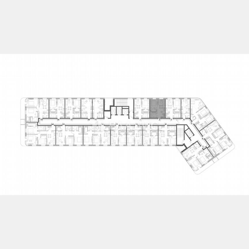 1-к. квартира, 39,2 м², 3/29 эт.