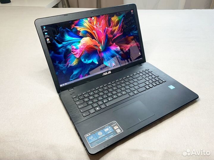 Быстрый Ноутбук Asus 17.3 12GB RAM / SSD NEW