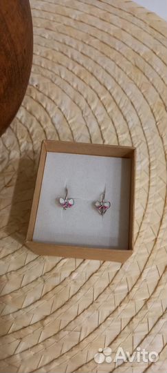 Серебряные серьги