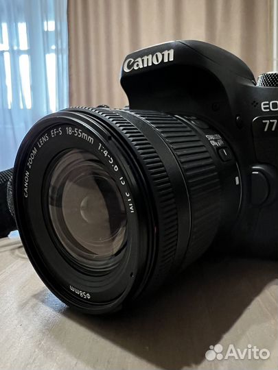 Зеркальный фотоаппарат canon 77D