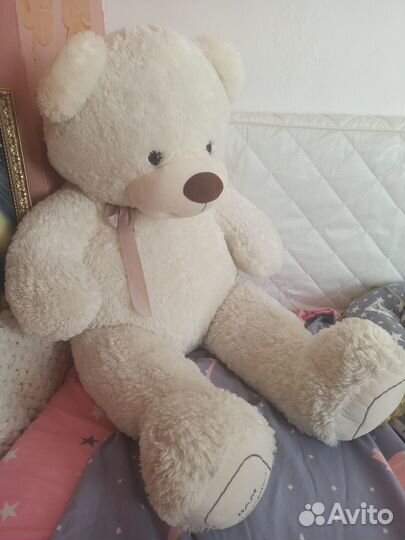 Большой плюшевый мишка 130 см