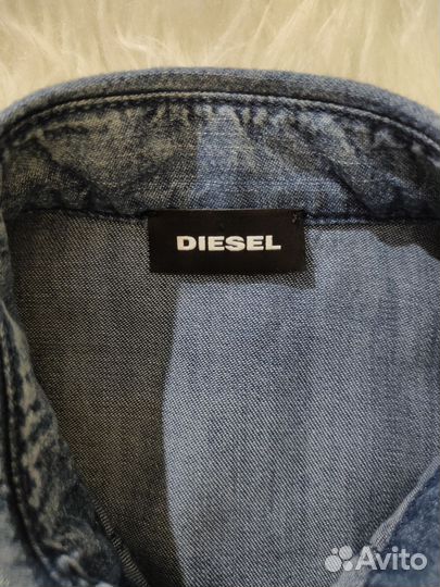 Джинсовая женская рубашка Diesel, p.xs(12)