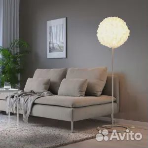 Торшер IKEA Vindkast, белый