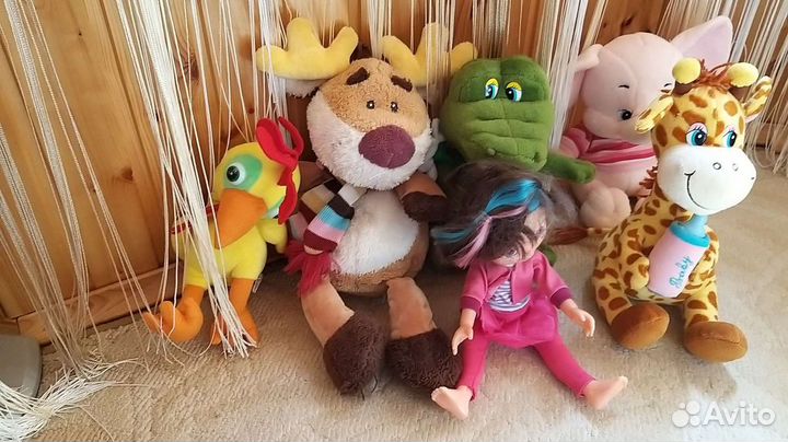 Детские игрушки мягкие