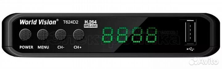 World Vision T624D2 эфирный ресивер