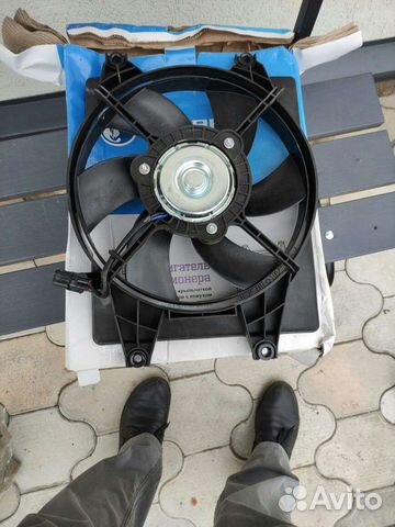Вентилятор радиатора hyundai accent 99