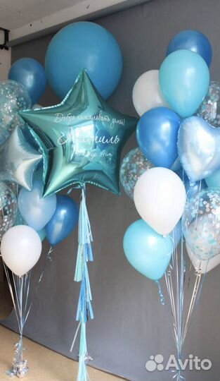 Воздушные шары на выписку из роддома Москва Мытищи