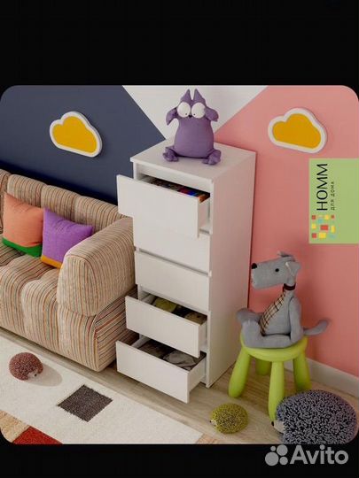 Комод белый