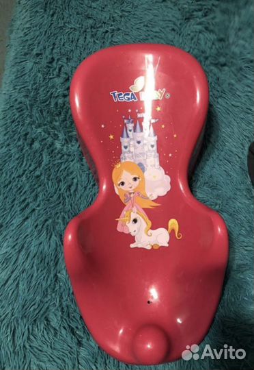 Ванночка для купания, горка, стульчик и круг