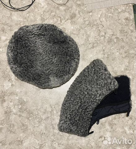 Берет из каракуля