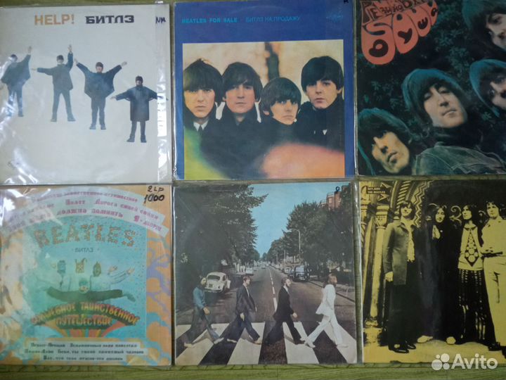 Виниловые пластинки Beatles, Queen