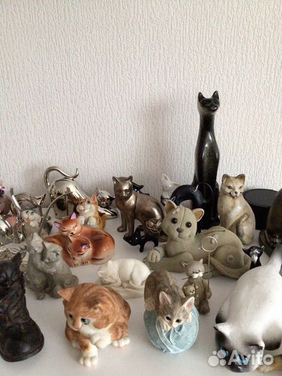 Коллекционные фигурки - кошки