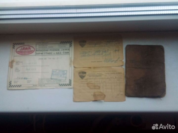 Остатки запчастей для мотоцикла ява jawa