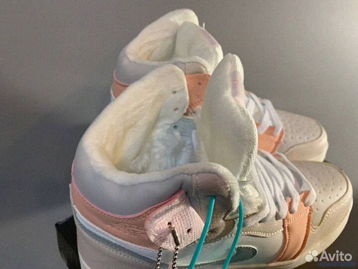 Кроссовки Nike Air Jordan тёплые (Арт.30793)