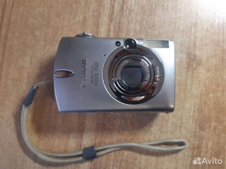 Компактный фотоаппарат canon ixus 750 рабочий