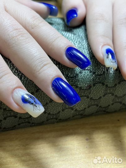 Маникюр с покрытием