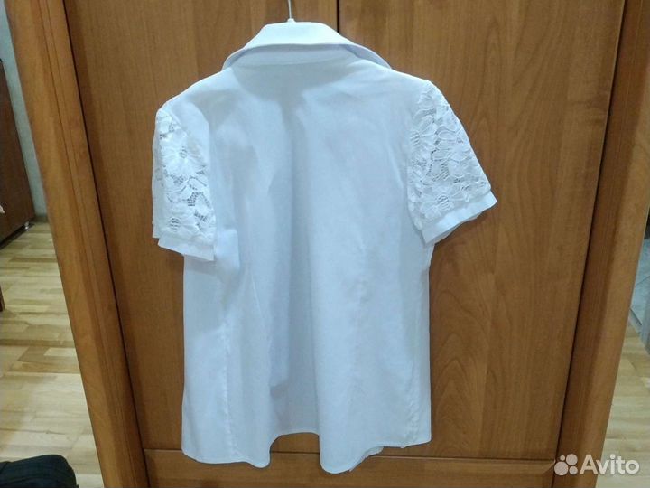 Школьные блузки для девочки размер 146