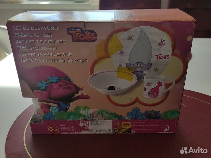 Подарочный набор детской посуды