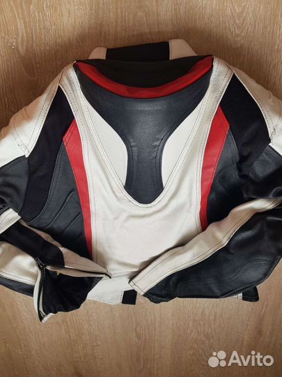 Мотокуртка, штаны, кожа, женские р.46