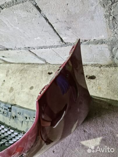 Передний бампер на mazda cx-7