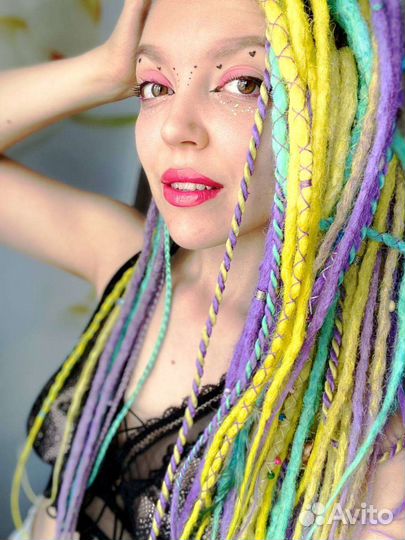 Де дреды заплетение