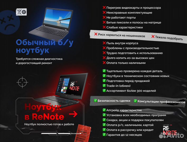 Ноутбук для игр MSI / Core i7 / GTX / SSD