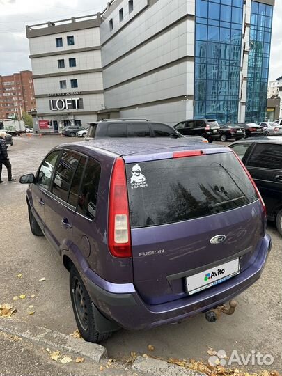 Ford Fusion 1.6 МТ, 2007, 175 000 км