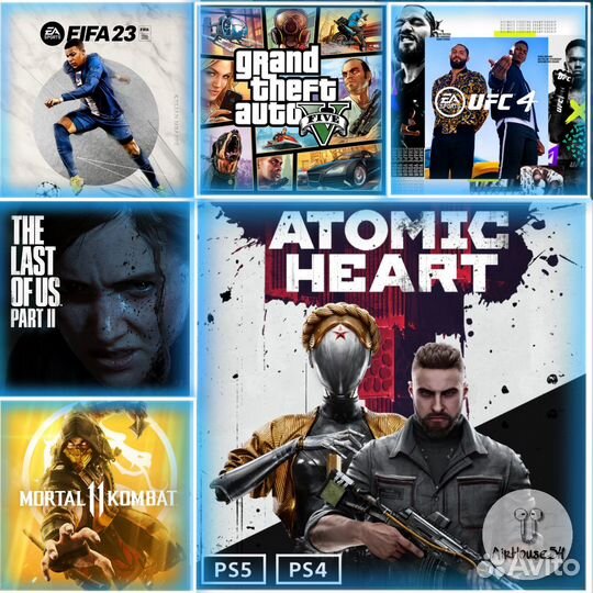 Игры на PS4 и PS5 Любая игра