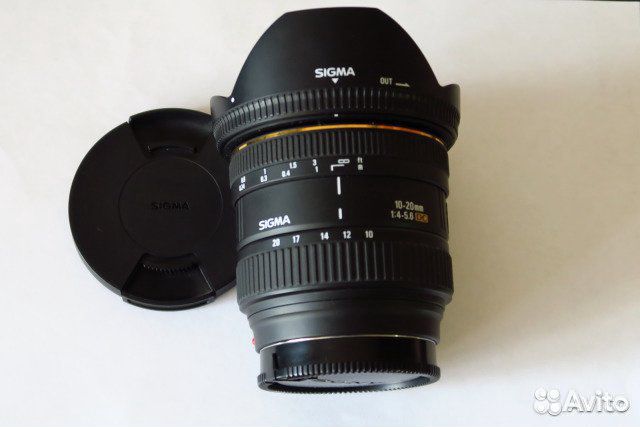 Объектив Sigma AF 10-20mm F4.0-5.6 EX DC