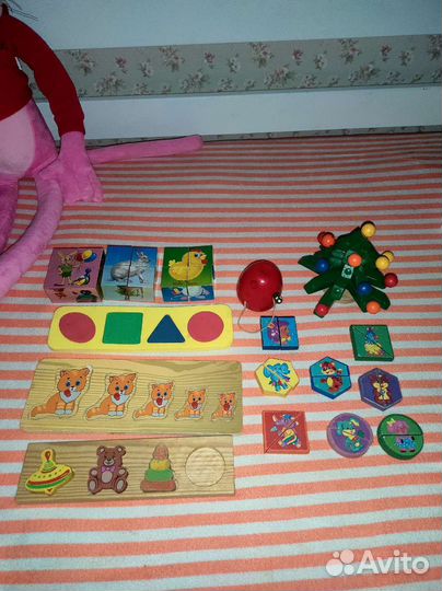 Развивающие игрушки кубики