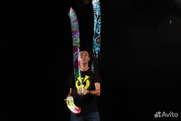 Мячи для жонглирования светодиодные (LED)