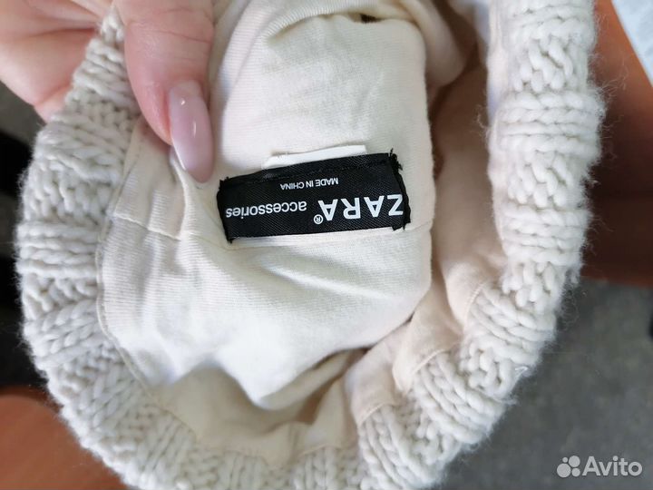 Комплект шапка и снуд zara