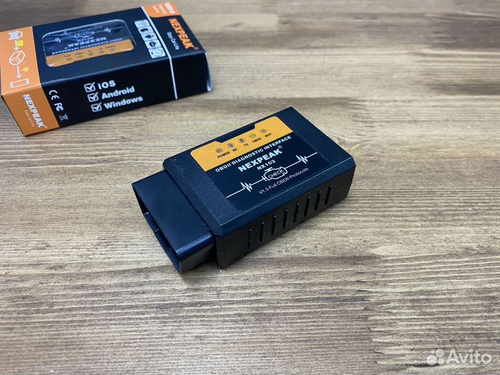 Диагностический автосканер elm327 obd2