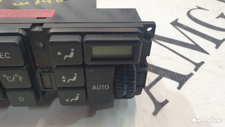 Блок управления климат контролем на Mercedes W140