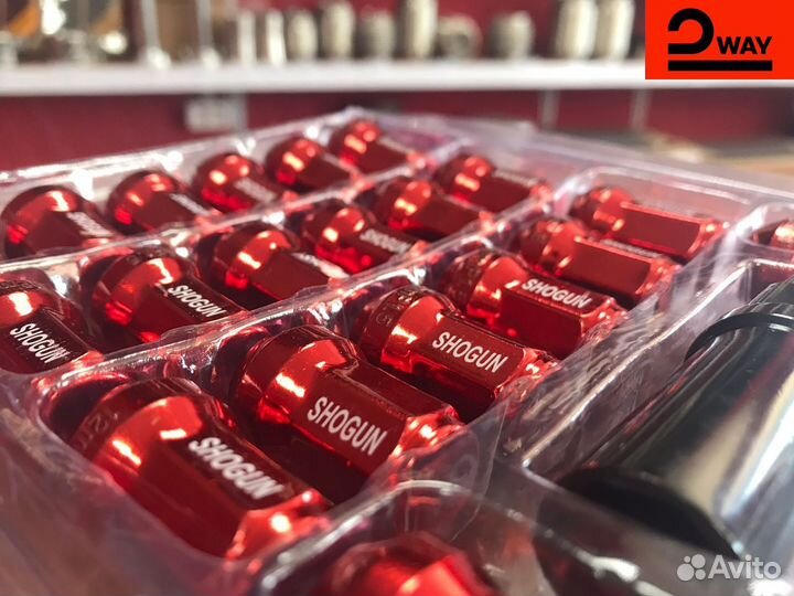 Гайки-секретки Shogun M12*1,25 для узких колодцев