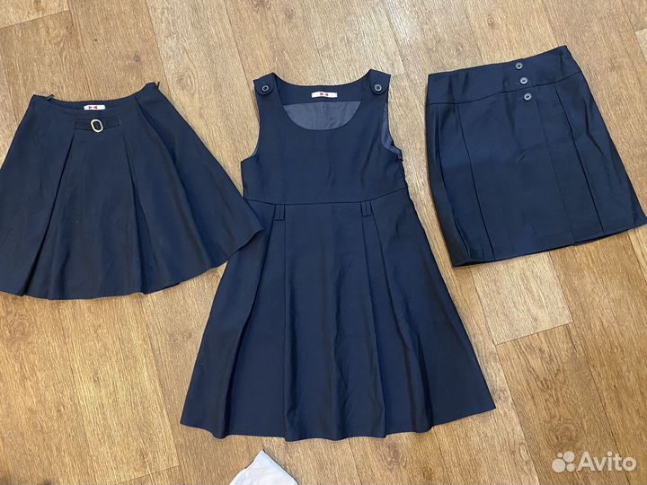 Школьная форма для девочки синяя 134 140