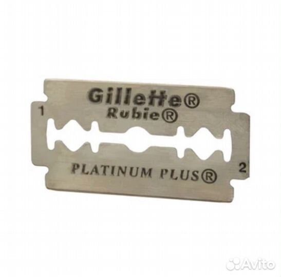 Лезвия для т-образного станка Gillette Platinum