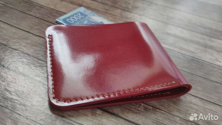 Кошелек новый мужской женский натуральная кожа