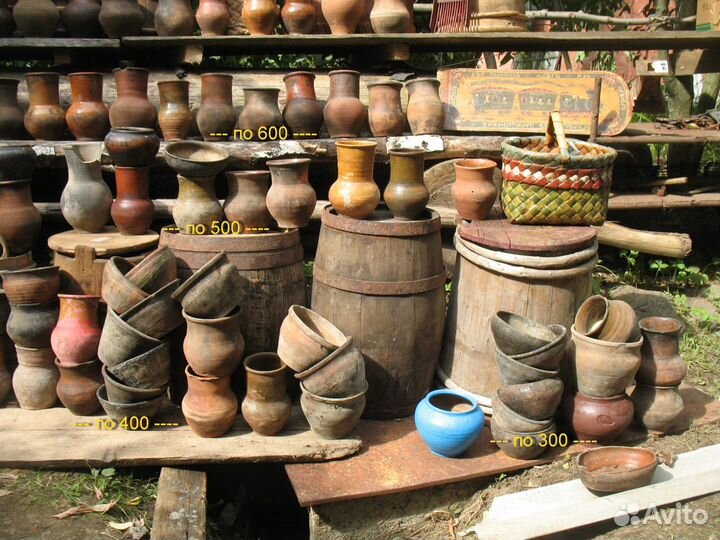 Крынка глиняная старинная кринка пр. и аренда