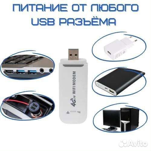 USB модем 4G с WiFi