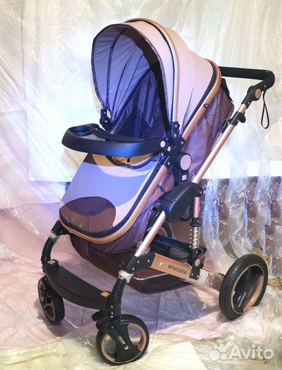 Новaя коляска унивepcaльнaя З в1, 2в 1 wiceсоniе