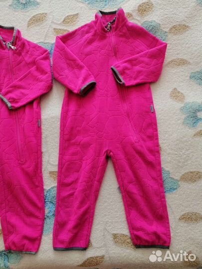 Комбинезоны флисовые Lassie р. 74+6 и 86+6, 92+6