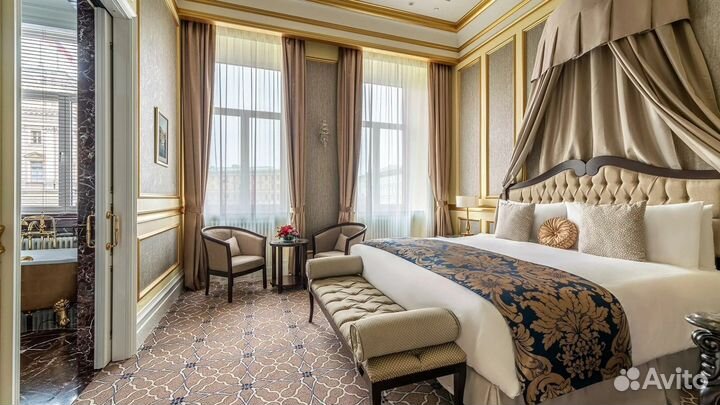Президентский люкс в отеле 5* lotte moscow