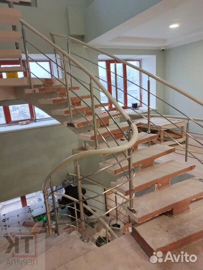 Перила из нержавейки, ограждение