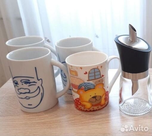 Кружки сахарница IKEA салфетница