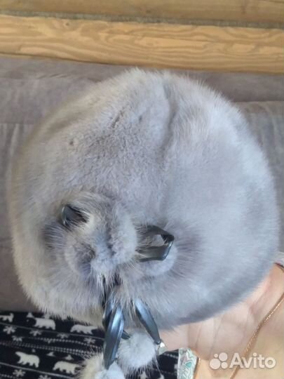 Шапка норковая женсквя