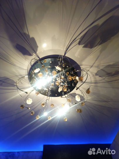 Люстра потолочная бу галогеновая