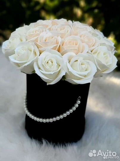 Букет из мыльных цветов