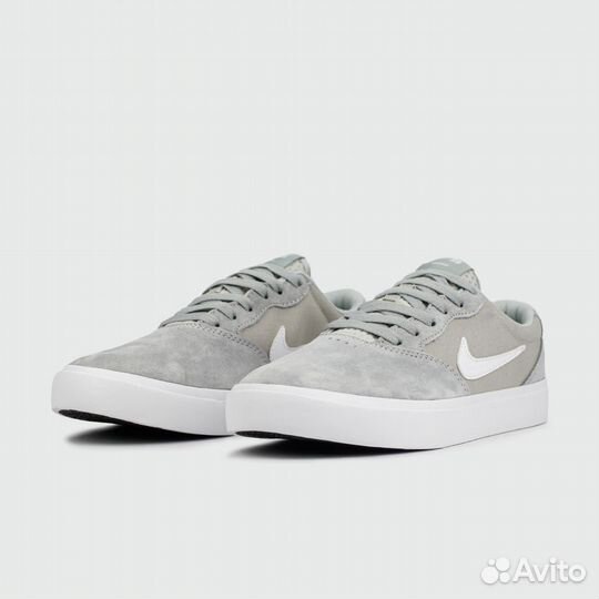 Nike SB Chron Suede Grey White